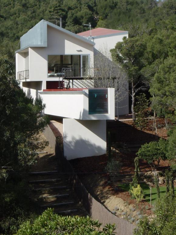 Casa en el bosque arquitectura aire