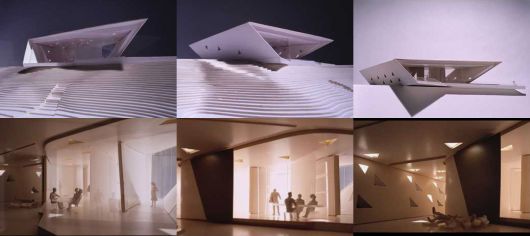 Maquetas Maggie Center /www.zaha-hadid.com