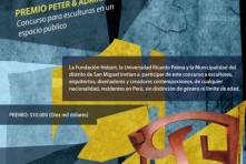 Segunda edición del PREMIO PETER & ADRIANA HOBART Concurso de escultura en un espacio público
